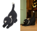 Luxe Deurstopper Kat - Zeg Dag Tegen Slaande Deuren!