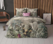 Sleeptime Dekbedovertrek Macy Groen | 200 x 200/220 - 2-persoons