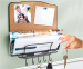 Wandorganizer Met Prikbord - Organiseer Post, Sleutels, Memo’s & Meer!