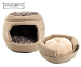 Royalty Pets 2-in-1 Mand Tuur - Een Warme En Veilige Slaapplek!