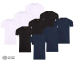 Mario Russo T-Shirts 3-Pack met Ronde of V-Hals