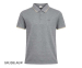 Polo Shirt Alessio met Knoopsluiting Grijsblauw XXL