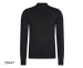 Mario Russo Turtle Neck Trui-Zwart-3XL