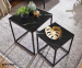 SEVVA Home Marmerlook Bijzettafels Macy - Set Van 2 Stuks!