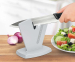 Gourmetmaxx 3-In-1 Messenslijper - Vlijmscherpe Messen In Een Handomdraai!