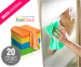 20 Stuks 3-in-1 Hoge Kwaliteit Microvezel Schoonmaakdoekjes!