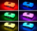 Moodlamp Met Klok En Draadloze Lader - In Diverse Kleuren In Te Stellen!