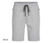 Mario Russo Pique Shorts-Grijs gemeleerd-L