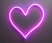 Neon Hart Wandlamp - Unieke Verlichting Voor Iedere Ruimte!
