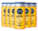6-Pack Nivea Douchegel Men Active Energy - Voordelige Voorraad!