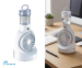 Oplaadbare Tafelventilator Met Koele Nevel - Extra Fris Op Warme Dagen!