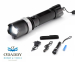 Oplaadbare Led Zaklamp In Aluminium Behuizing! - Echt Licht In Het Donker!