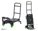 2-In-1 Opvouwbare Trolleykar - Voor Transport, Reizen, Winkelen, Etc.!
