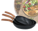Löwenthal 3-Delige Koekenpannenset - Koken En Braden Zonder Olie Of Vet!