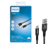 Philips USB-A Naar USB-C Kabel 2 Meter - Voor Telefoons, Lampjes En Andere Apparaten!