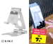 Sinji Opvouwbare Aluminium Telefoonstand - De Ideale Kijkhoek Voor Je Telefoon!