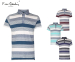 Pierre Cardin Gestreepte Katoenen Polo - Verkrijgbaar In Maat S t/m 4XL!