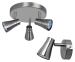 LED's Light Stalen Plafondspot Incl. GU10 - Vandaag 1+1 GRATIS!