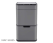 FlinQ Luxe Prullenbak Met Sensor 60L-Mat Grijs