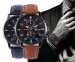 Stijlvol Horloge Met Quartz Uurwerk - Verkrijgbaar In 3 Verschillende Kleuren!