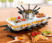 Gourmetmaxx Keramische Fondue en Raclette Set - Tot 12 Personen!