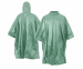 Regenponcho Herbruikbaar met Capuchon Groen