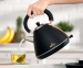 Waterkoker Zwart/Goud 1,7 Liter - Met Mooie Retro Look!