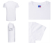 10-Pack Russell T-Shirts-Wit-S