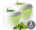 Set Van 2 Salad Spinners - Zwieren, Serveren & Bewaren In Eén!