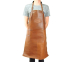 Old West Barbecue Schort Cognac - Gemaakt Van 100% Leer!