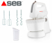 SEB Power Mix 500W Met 5 Snelheden en Minihakker - 3.3 Liter!