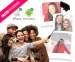 Uitschuifbare Selfie Stick Met Bluetooth Afstandsbediening!
