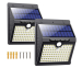 Set Van 2 Solar Tuinwandlampen - Met Bewegingssensor En 97 LED's!