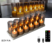 Set Van 12 SEVVA®  Oplaadbare Waxine Lichtjes - Met Handig Oplaadstation!