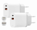 Snellader USB-C & USB-A 18W