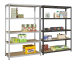 Stellingkast met 5 Planken en Metalen Frame