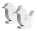 Vogelhuisje Vogelfiguur met Sensor 2 Stuks