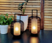Set Van 2 Sfeervolle LED Lantaarns - Voor Binnen Of In De Tuin!