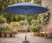 Luxe Parasol Shanghai 270 cm Blauw
