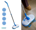 Shine Elektrische Roterende Mop - Moeiteloos Schoonmaken Zonder Schrobben En Bukken!