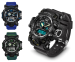 Trendy Shock Sport Horloge - Met Backlight En Vele Handige Functies!