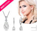 Genevive Ketting En Oorbellen - Sierlijk, Elegant & Stijlvol!