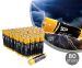 80 Stuks Silicon Power Ultra Long Life Alkaline Batterijen - Keuze Uit AA en AAA!