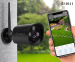 Sinji Outdoor Smart Wifi Camera - 24/7 HD Bewaking!