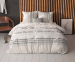 Sleeptime Dekbedovertrek - Residence Grijs - 240 x 200/220 | lits-jumeaux