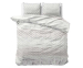 Sleeptime Dekbedovertrek - Gino Taupe - 140x200/220 | 1-persoons