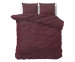 Sleeptime Dekbedovertrek - Jaxx Bordeaux - 140x200/220 | 1-persoons