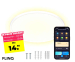 FlinQ Slimme Plafondlamp Warm Wit En RGB - Handige Tijdschema's, Kleuren En Meer!
