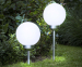 2-Pack Solar LED Lichtbollen - Perfecte Sfeervolle Verlichting Voor In De Tuin!