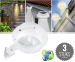 3-delige LED lampenset – Strak Design Met Daglichtsensor!